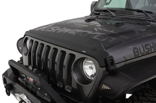 Aeroskin II Hood Protector - Matte Black Low Profile by Husky Liners