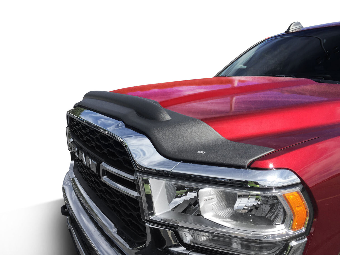 Aeroskin II Hood Protector - Matte Black Low Profile by Husky Liners