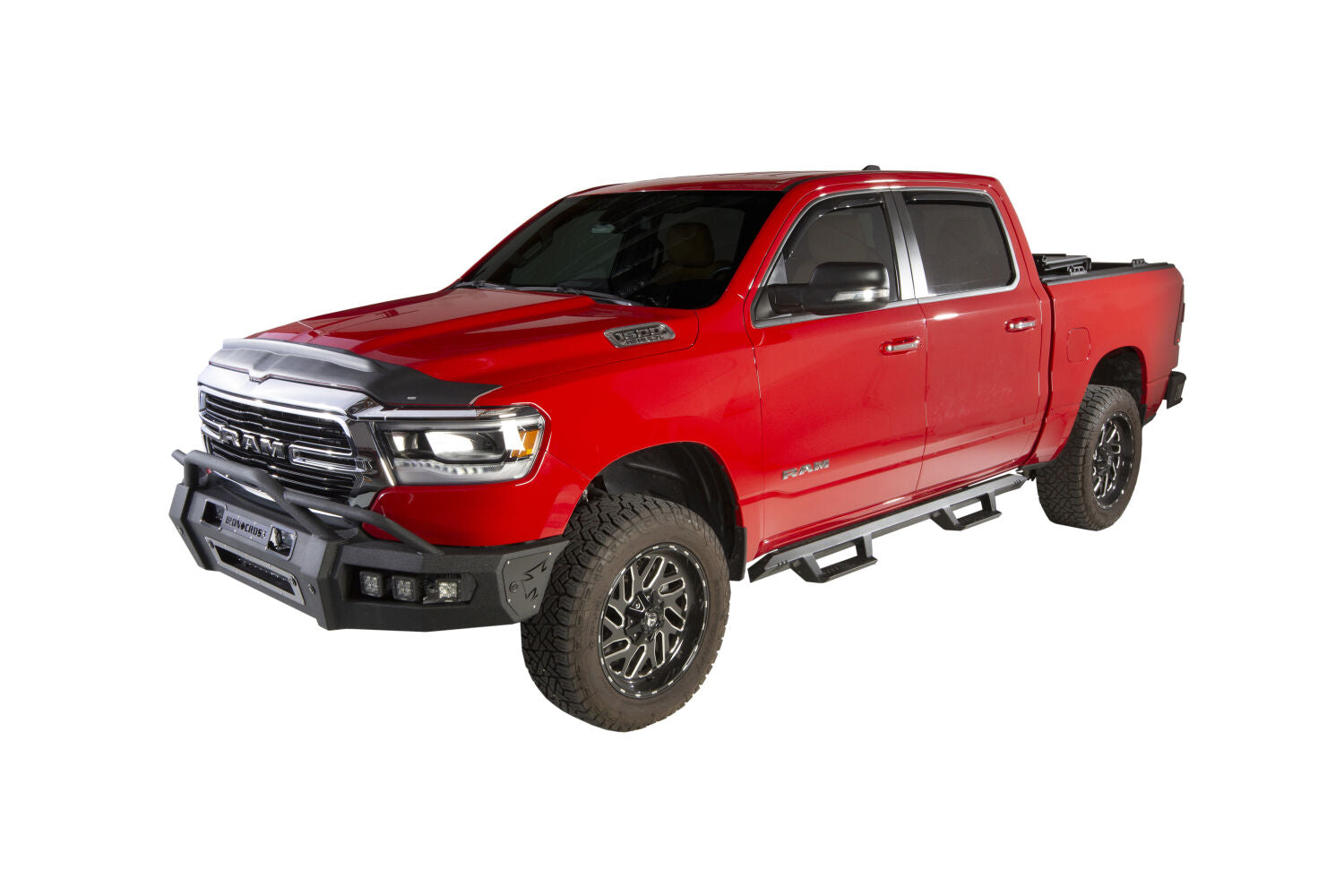 Aeroskin II Hood Protector - Matte Black Low Profile by Husky Liners