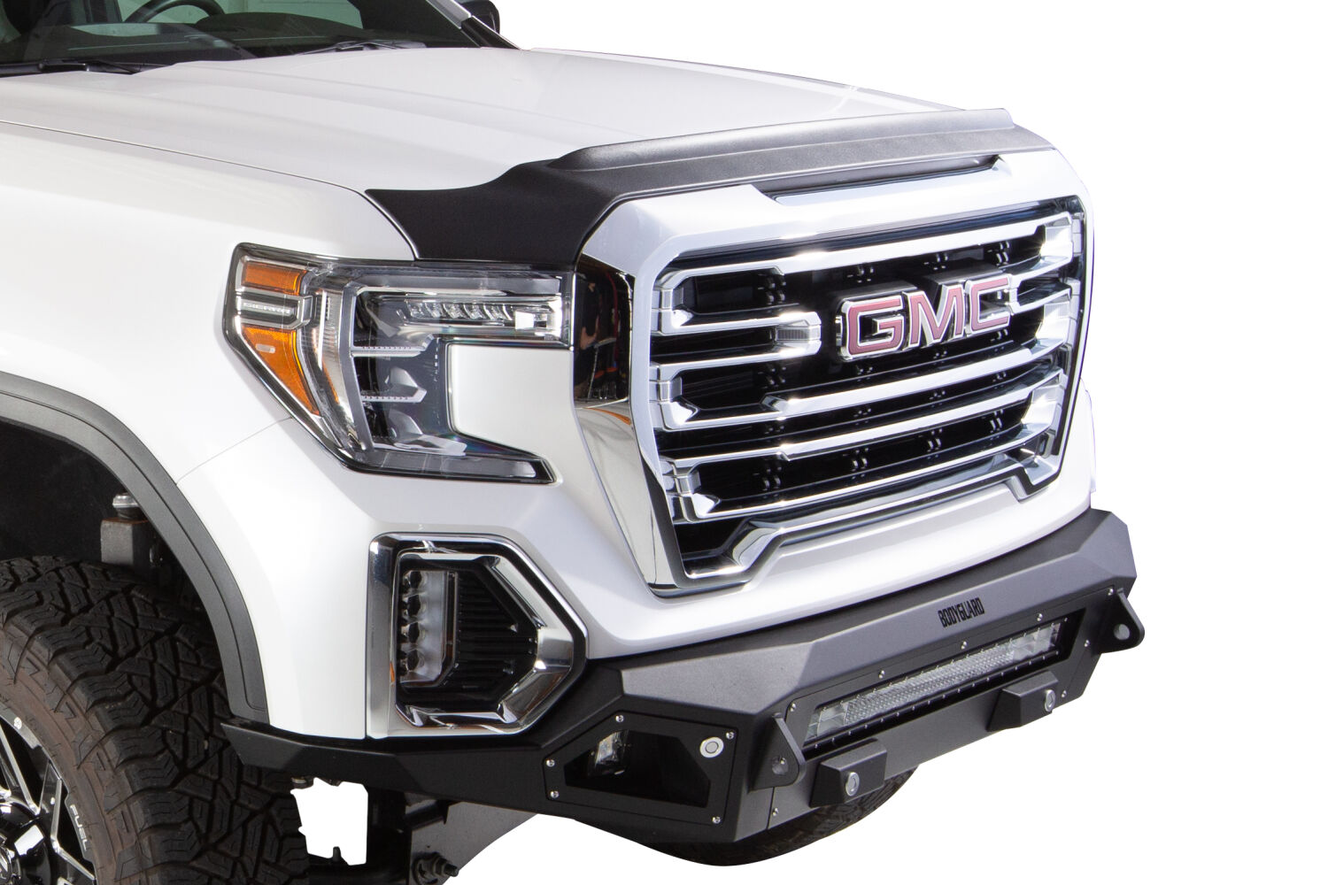 Aeroskin II Hood Protector - Matte Black Low Profile by Husky Liners