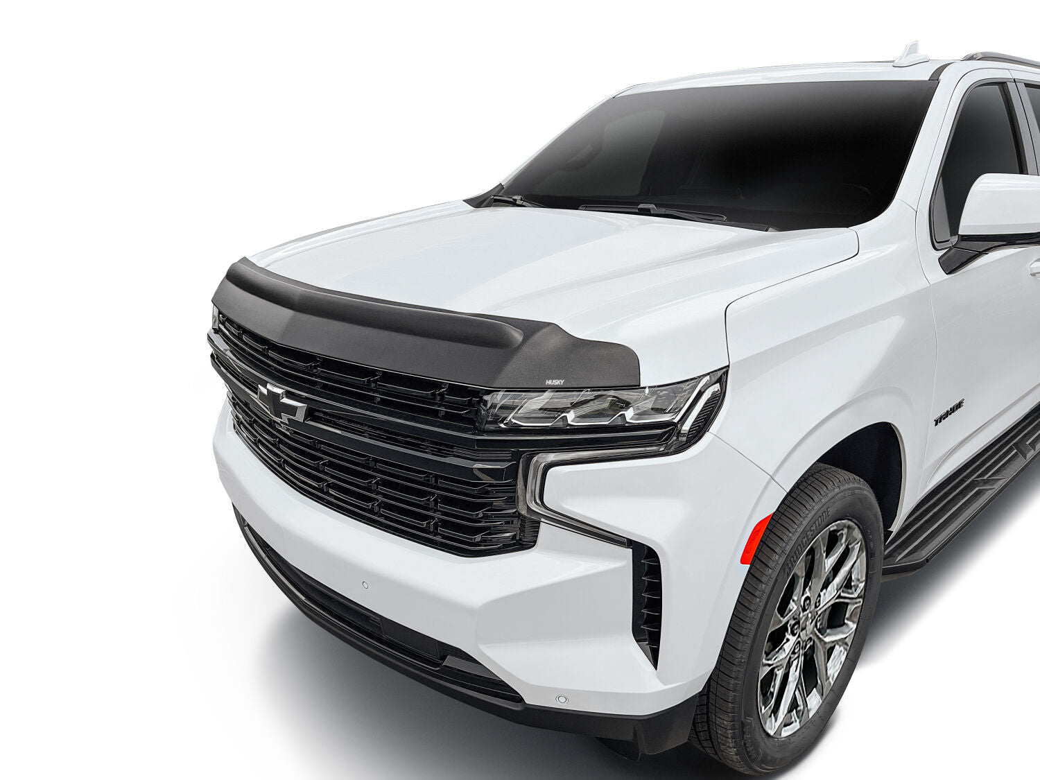 Aeroskin II Hood Protector - Matte Black Low Profile by Husky Liners