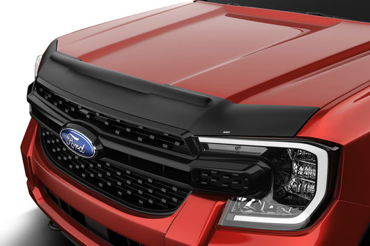 Aeroskin II Hood Protector - Matte Black Low Profile by Husky Liners