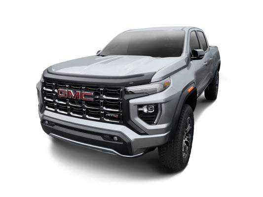 Aeroskin II Hood Protector - Matte Black Low Profile by Husky Liners