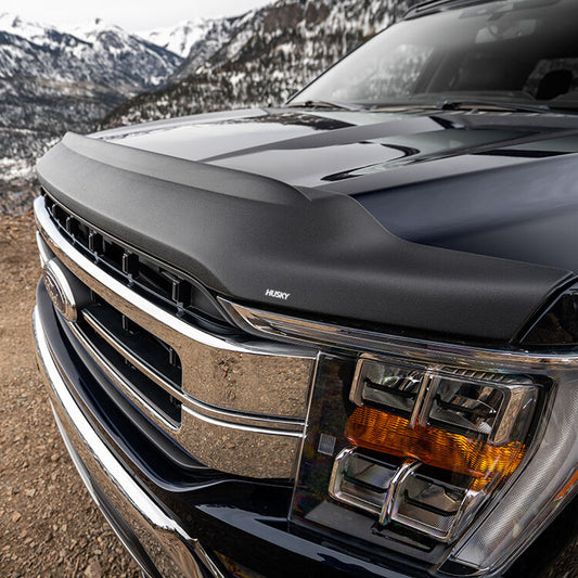 Husky Liners Aeroskin II Hood Protector - Matte Black Low Profile by Husky Liners