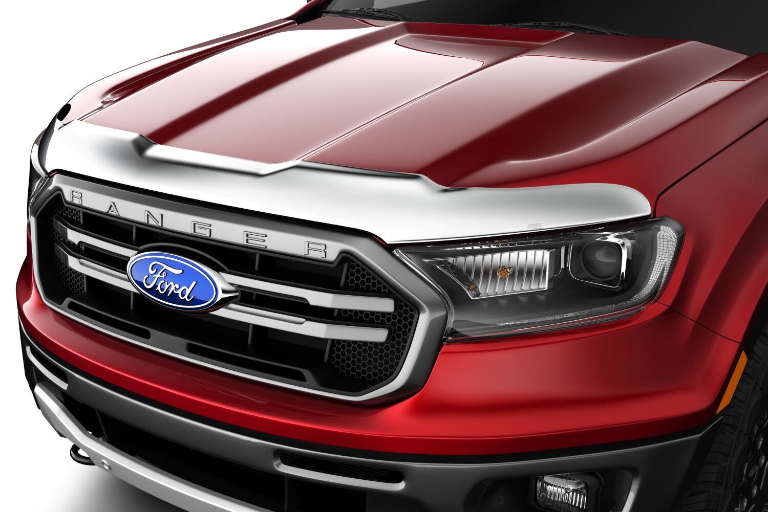 Husky Aeroskin Hood Protector -Chrome by Husky Liners