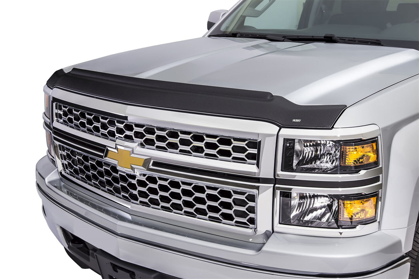 Aeroskin II Hood Protector - Matte Black Low Profile by Husky Liners