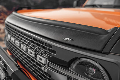 Aeroskin II Hood Protector - Matte Black Low Profile by Husky Liners