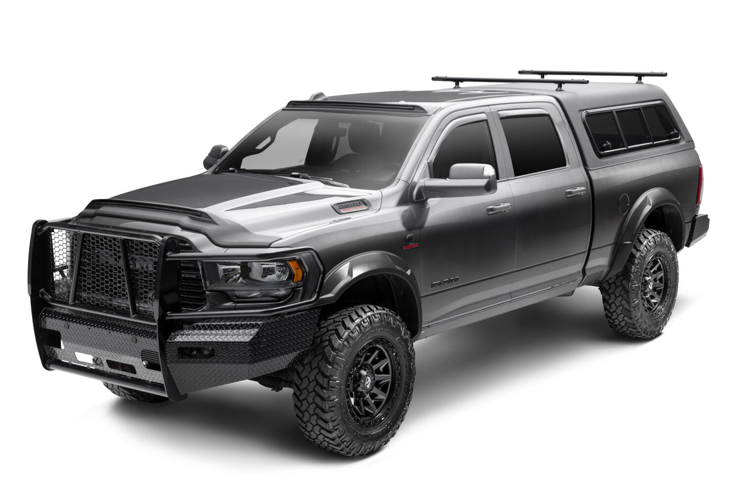 Husky Liners DRT Fender Flares Black Smooth Finish 4-Piece Set by Husky Liners