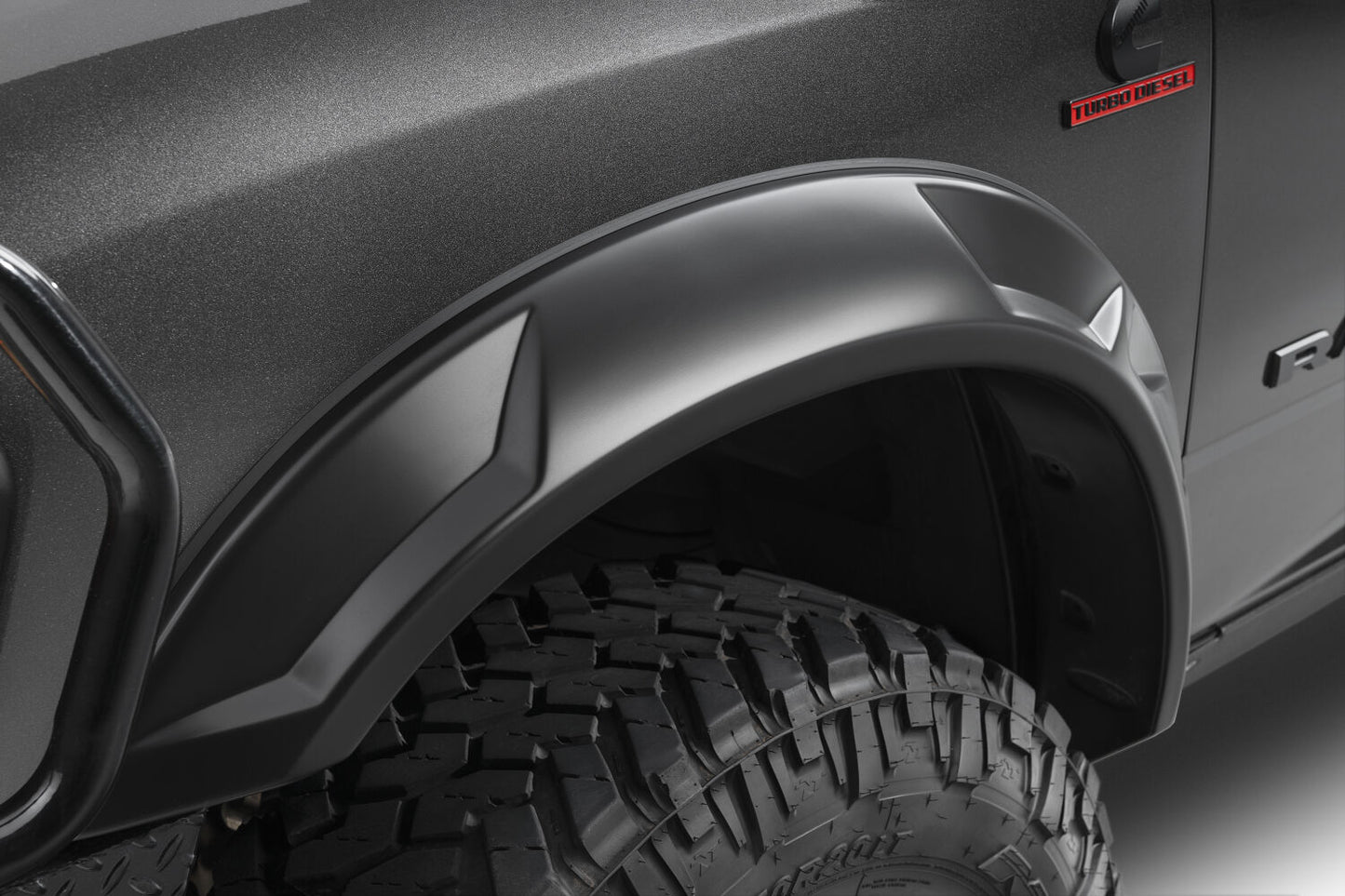 Husky Liners DRT Fender Flares Black Smooth Finish 4-Piece Set by Husky Liners
