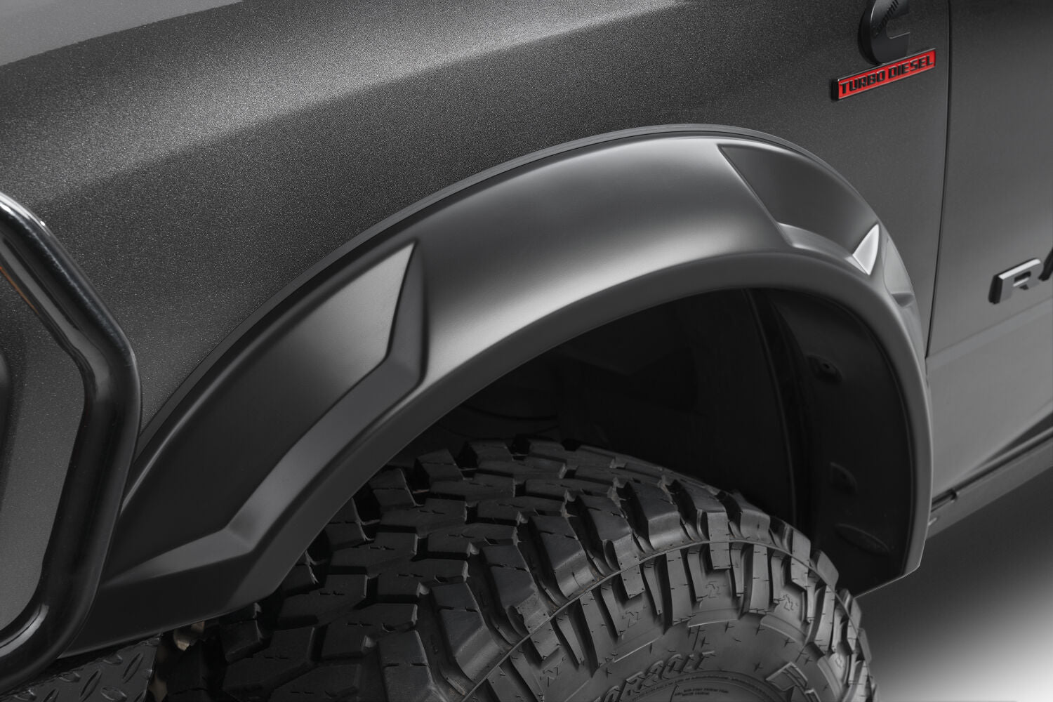 Husky Liners DRT Fender Flares Black Smooth Finish 4-Piece Set by Husky Liners