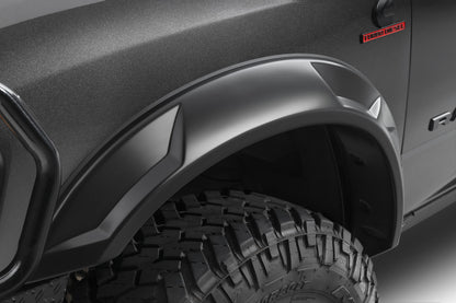 Husky Liners DRT Fender Flares Black Smooth Finish 4-Piece Set by Husky Liners