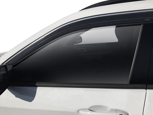 Low Profile Ventvisor Deflector; Smoke; Outside Mount; 2 pc. by Husky Liners
