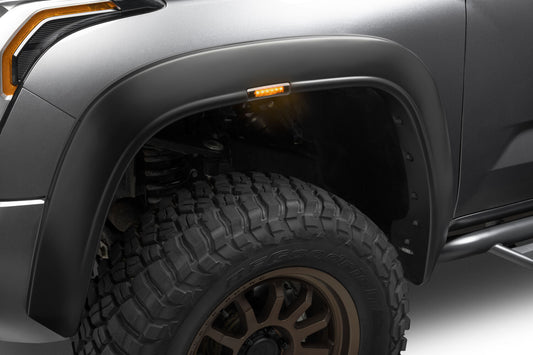 RVL Fender Flares Black Smooth Finish 4-Piece Set by Husky Liners