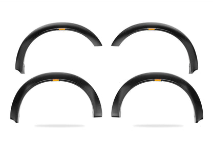 RVL Fender Flares Black Smooth Finish 4-Piece Set by Husky Liners