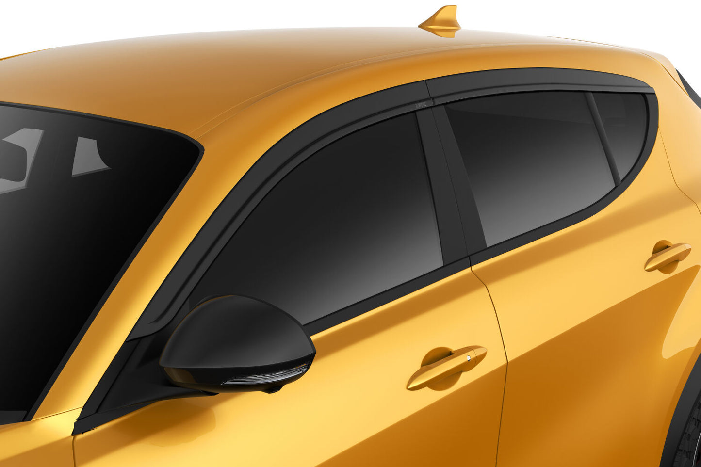 Low Profile Ventvisor Deflector; Smoke; Outside Mount; 4 pc. by Husky Liners