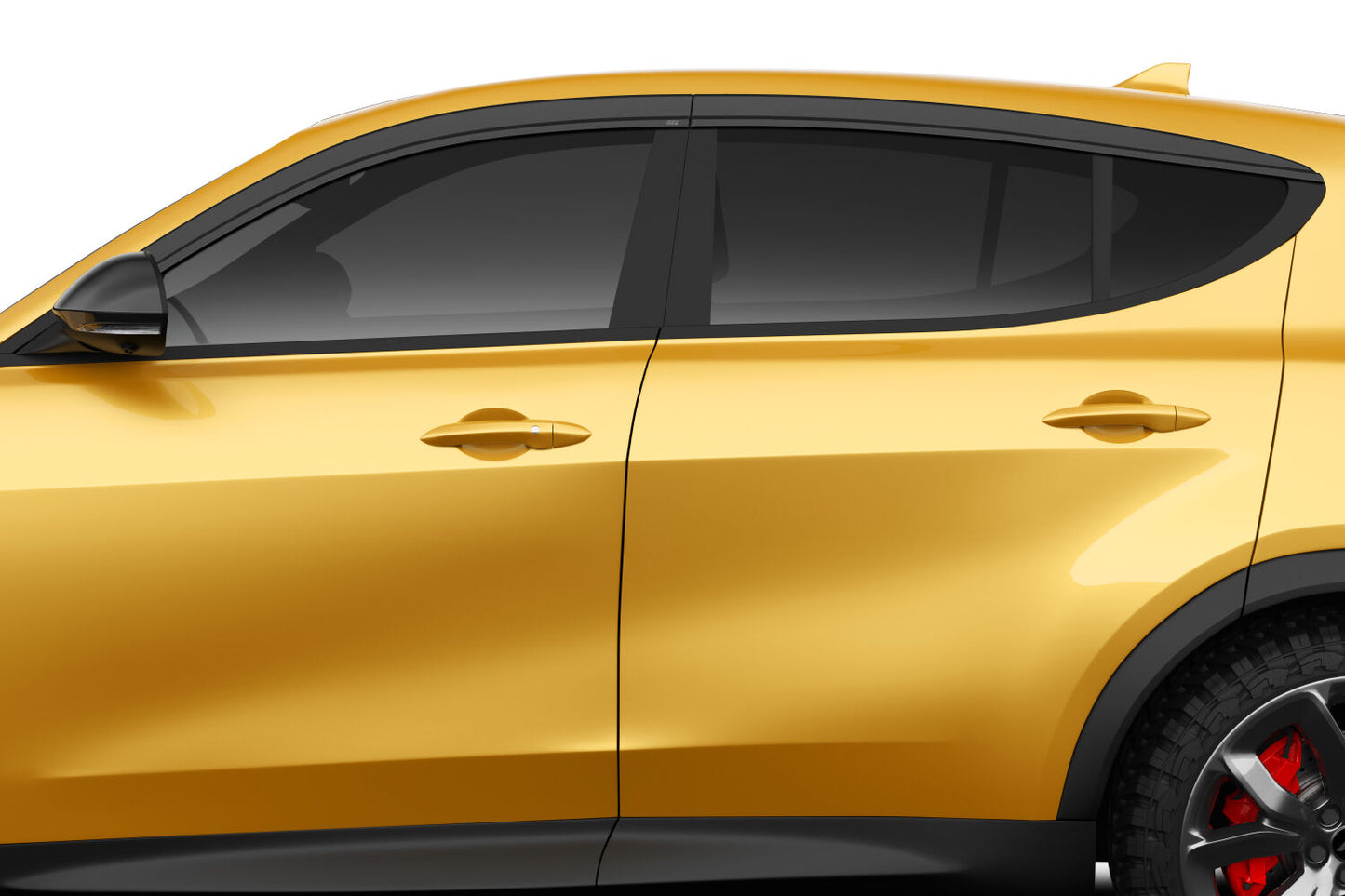 Low Profile Ventvisor Deflector; Smoke; Outside Mount; 4 pc. by Husky Liners