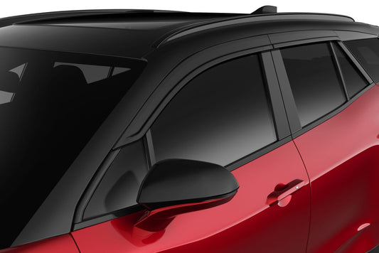 Low Profile Ventvisor Deflector; Smoke; Outside Mount; 4 pc. by Husky Liners