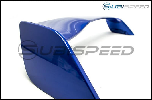 OLM STI Style Paint Matched Spoiler - WR Blue Pearl - 2015-2021 Subaru WRX / STI by OLM