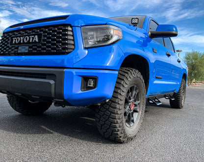 Dual step, reinforced aluminum, black, rust free, bolt on by ICI