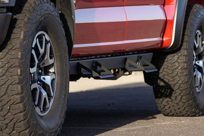 Dual step, reinforced aluminum, black, rust free, bolt on by ICI
