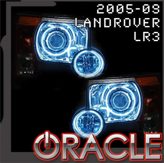 ORACLE Lighting 2005-2009 Land Rover LR3 LED Headlight Halo Kit by ORACLE Lighting