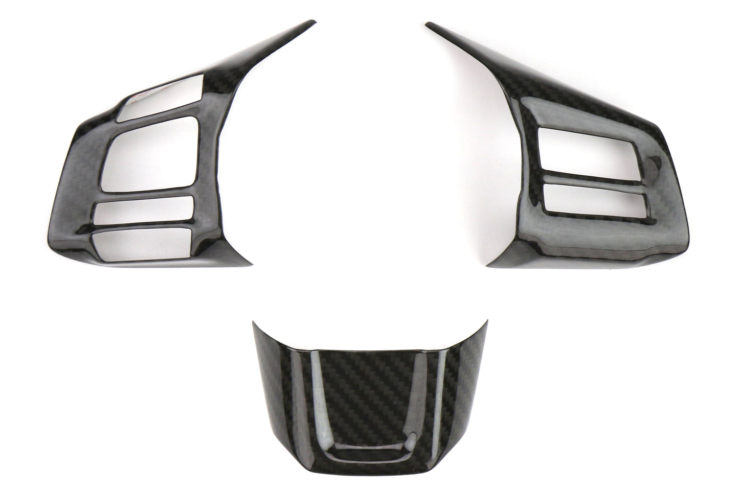 OLM Dry Carbon Fiber Steering Wheel Covers (MT) - 2016-2018 WRX / STI by OLM