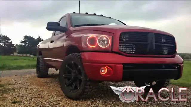 ORACLE Lighting 2006-2008 Dodge Ram LED Headlight Halo Kit by ORACLE Lighting
