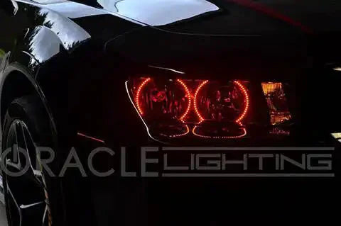 2014-2015 Chevrolet Camaro Non-RS ORACLE Dual Halo Headlight Kit (Round Style) by ORACLE Lighting