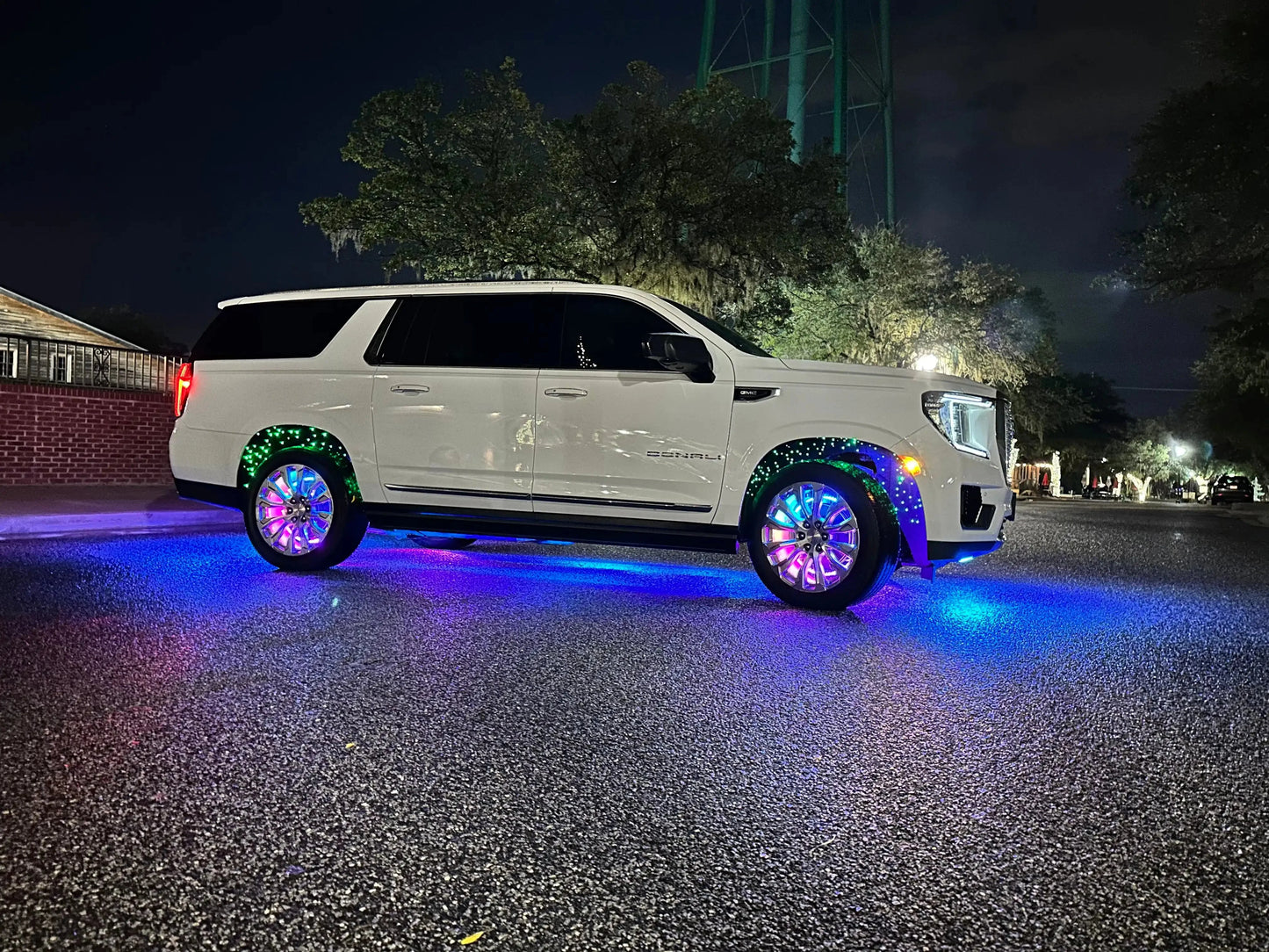 ORACLE Lighting Fiber Optic Wheel Liner ColorSHIFT RGB+W Kit - 40W LED/ 600 Fibers by ORACLE Lighting