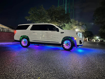 ORACLE Lighting Fiber Optic Wheel Liner ColorSHIFT RGB+W Kit - 40W LED/ 600 Fibers by ORACLE Lighting