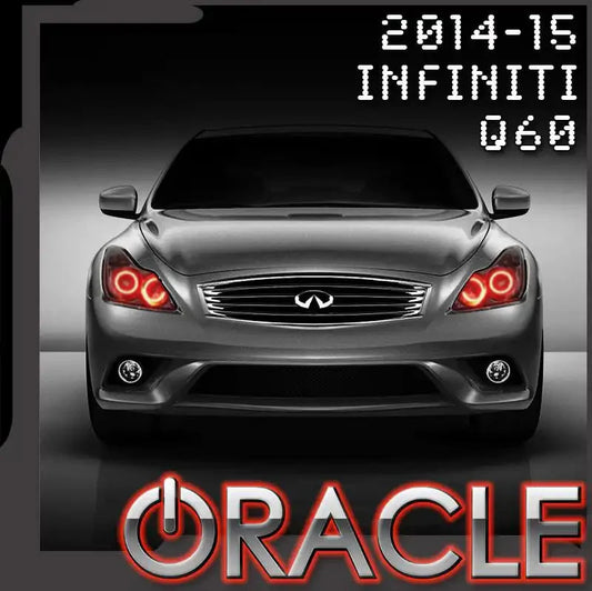 ORACLE Lighting 2014-2015 Infiniti Q60 LED Headlight Halo Kit by ORACLE Lighting