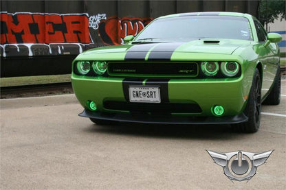 ORACLE Lighting 2008-2014 Dodge Challenger LED Headlight Halo Kit - Standard Mount by ORACLE Lighting