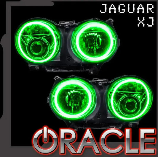 ORACLE Lighting 2003-2009 Jaguar XJ (X350) LED Headlight Halo Kit by ORACLE Lighting