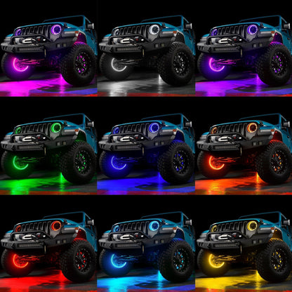 ORACLE Lighting LED Illuminated Wheel Rings - ColorSHIFT RGB+W by ORACLE Lighting