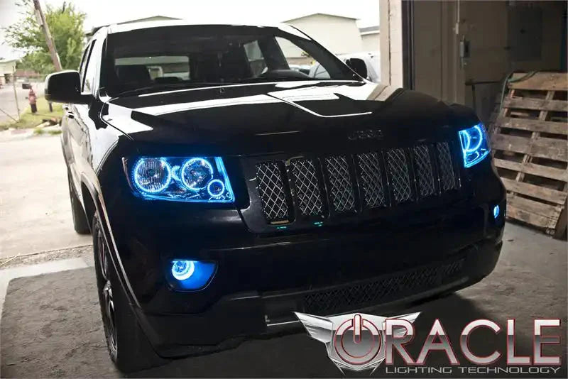 ORACLE Lighting 2011-2013 Jeep Grand Cherokee LED Headlight Halo Kit by ORACLE Lighting
