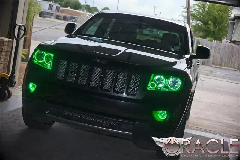 ORACLE Lighting 2011-2013 Jeep Grand Cherokee LED Headlight Halo Kit by ORACLE Lighting