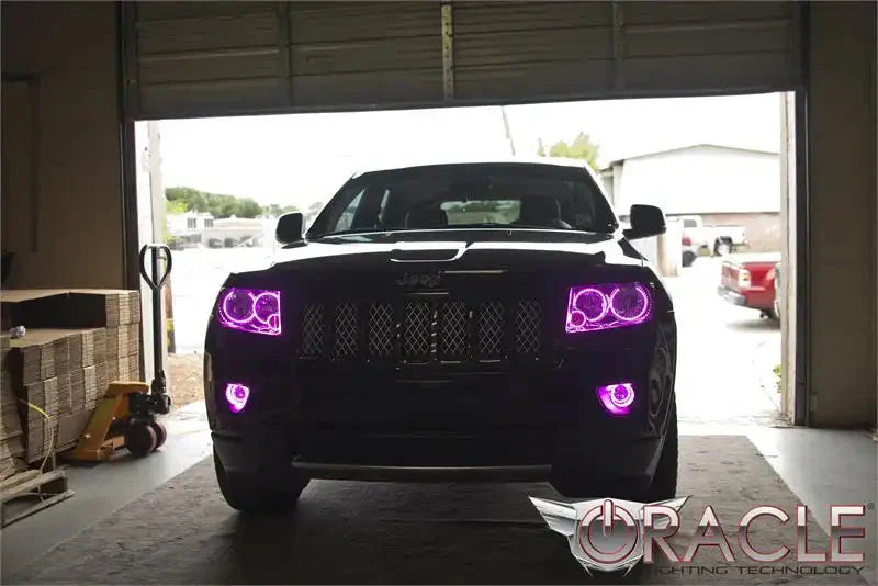 ORACLE Lighting 2011-2013 Jeep Grand Cherokee LED Headlight Halo Kit by ORACLE Lighting