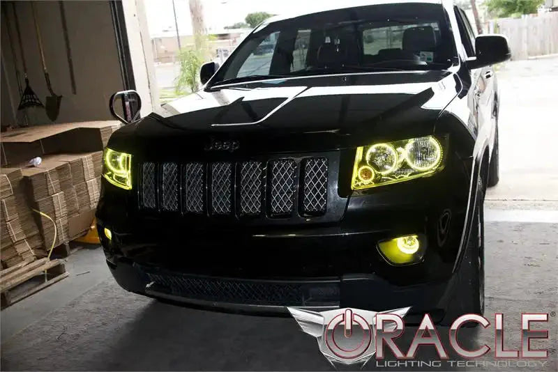 ORACLE Lighting 2011-2013 Jeep Grand Cherokee LED Headlight Halo Kit by ORACLE Lighting