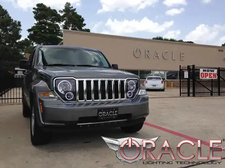ORACLE Lighting 2008-2013 Jeep Liberty LED Headlight Halo Kit by ORACLE Lighting
