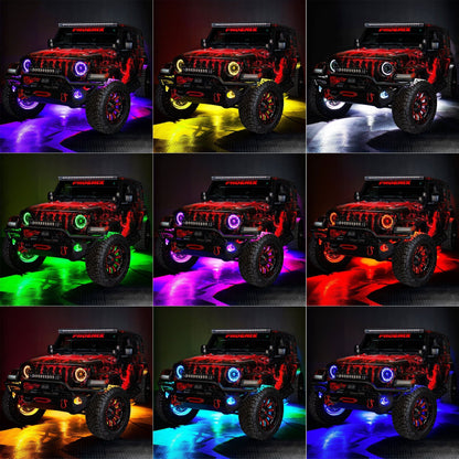 ORACLE Lighting LED Illuminated Wheel Rings - ColorSHIFT by ORACLE Lighting