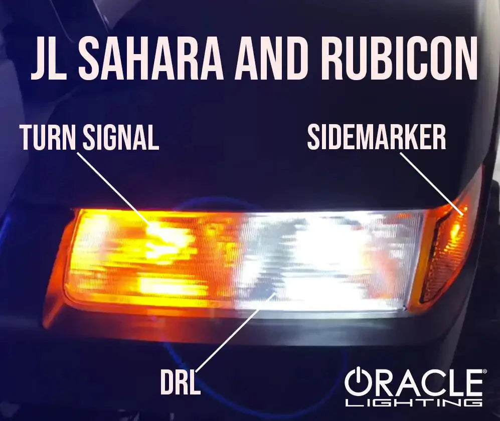 ORACLE Lighting 2020-2025 Jeep Gladiator Sahara & Rubicon Fender DRL LED Upgrade (Single) by ORACLE Lighting
