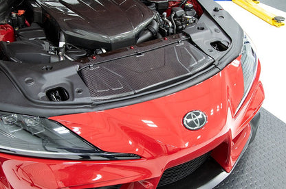 OLM Carbon Fiber Radiator Cooling Plate - 2020 Supra by OLM