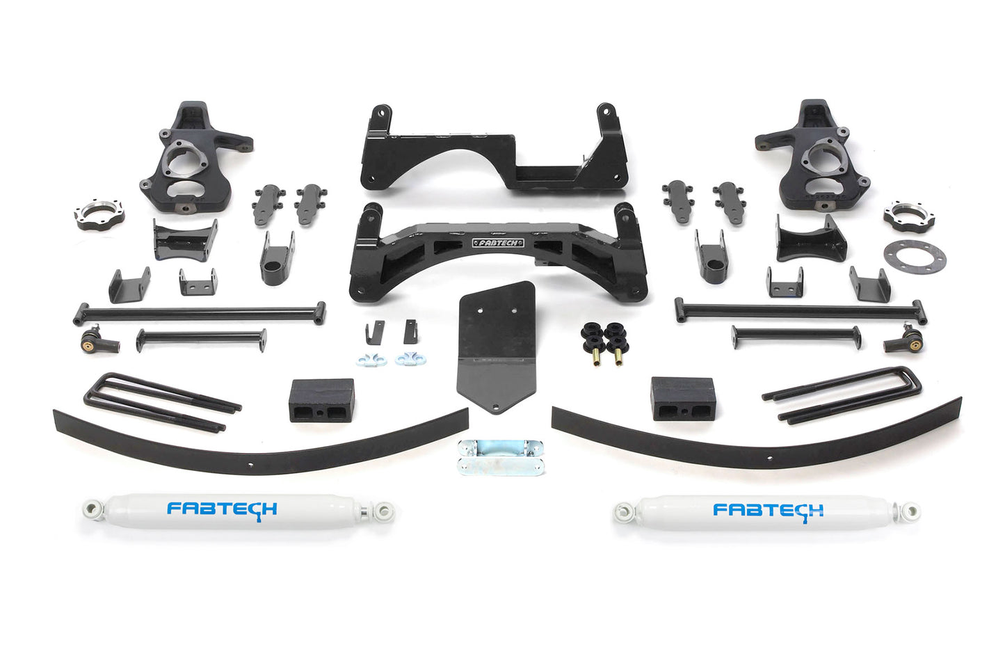 6" BASIC SYS W/PERF SHKS 07-13 GM K1500 P/U W/O AUTORIDE 4WD. by Fabtech