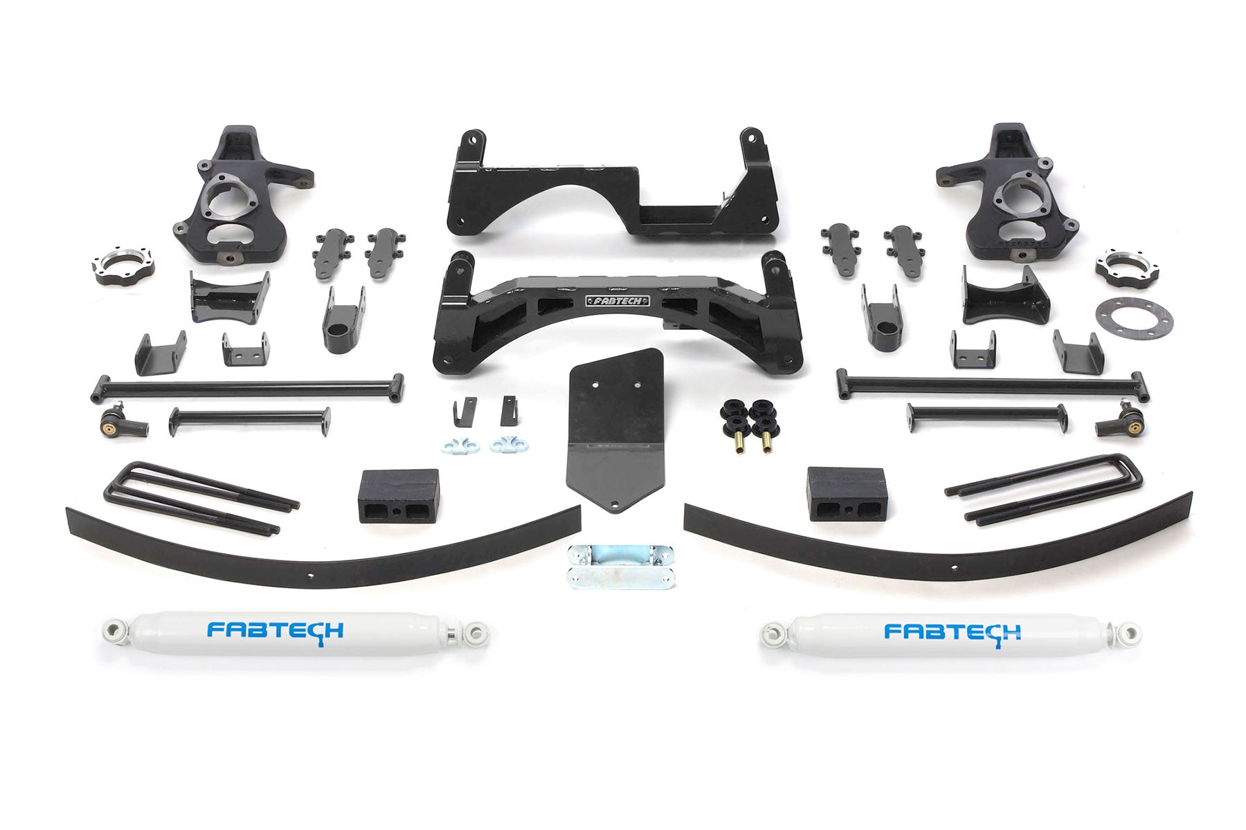 6" BASIC SYS W/PERF SHKS 07-13 GM K1500 P/U W/O AUTORIDE 4WD. by Fabtech