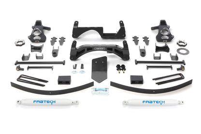 6" BASIC SYS W/PERF SHKS 07-13 GM K1500 P/U W/O AUTORIDE 4WD. by Fabtech