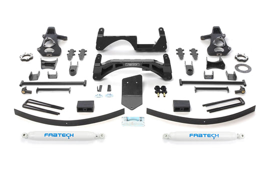 6" BASIC SYS W/PERF SHKS 07-13 GM K1500 P/U W/O AUTORIDE 4WD. by Fabtech