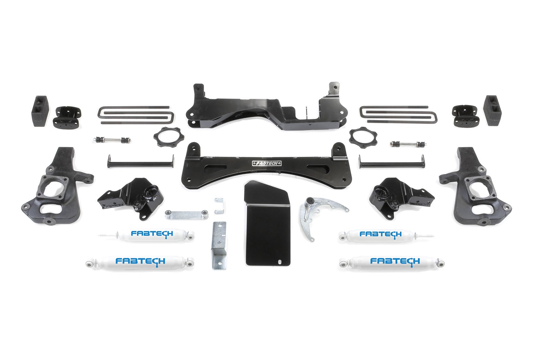 6" RTS SYS W/PERF SHKS 01-10 GM C/K2500HD/3500HD. by Fabtech