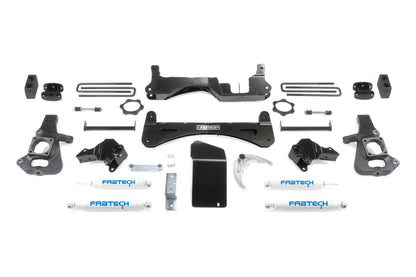 6" RTS SYS W/PERF SHKS 01-10 GM C/K2500HD/3500HD. by Fabtech
