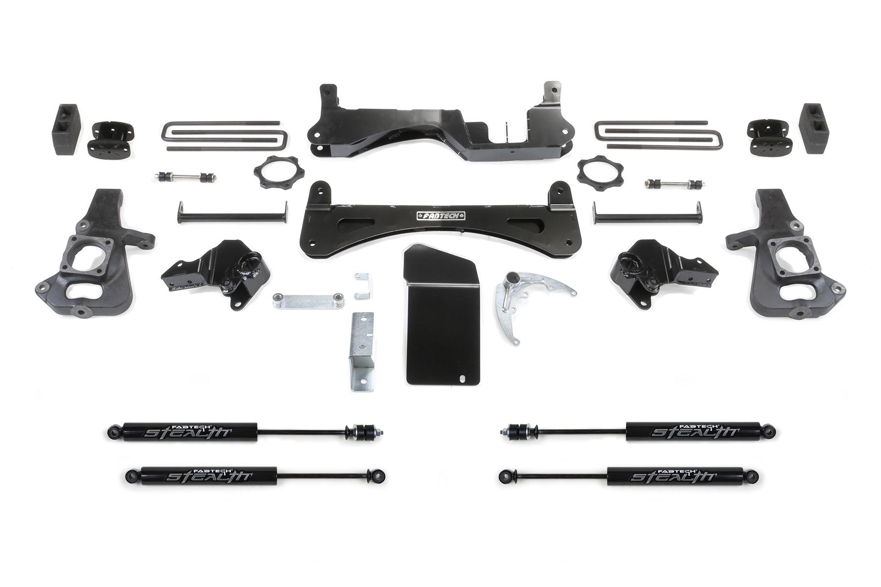 6" RTS SYS W/STEALTH 01-10 GM C/K2500HD, C/K3500HD. by Fabtech