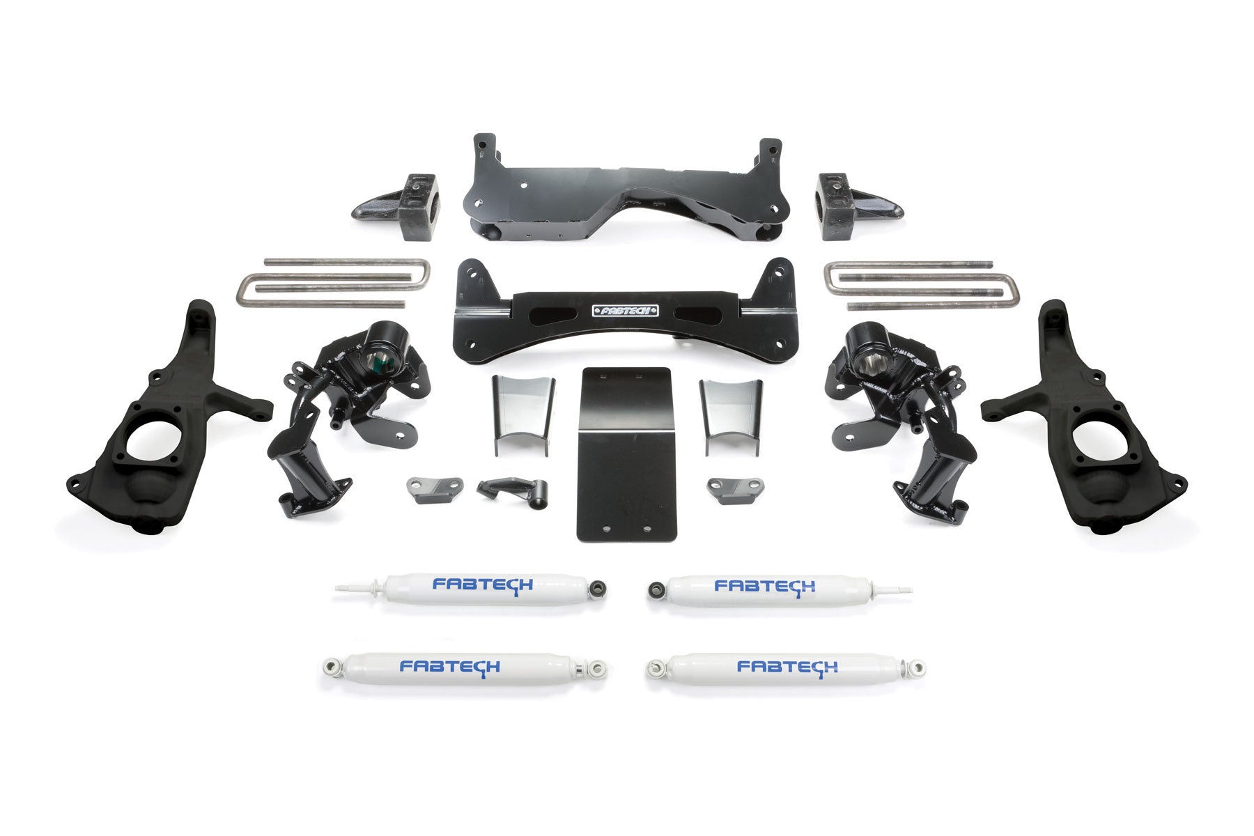 6" RTS SYS W/PERF SHKS 2011-19 GM 2500HD 2WD/4WD. by Fabtech